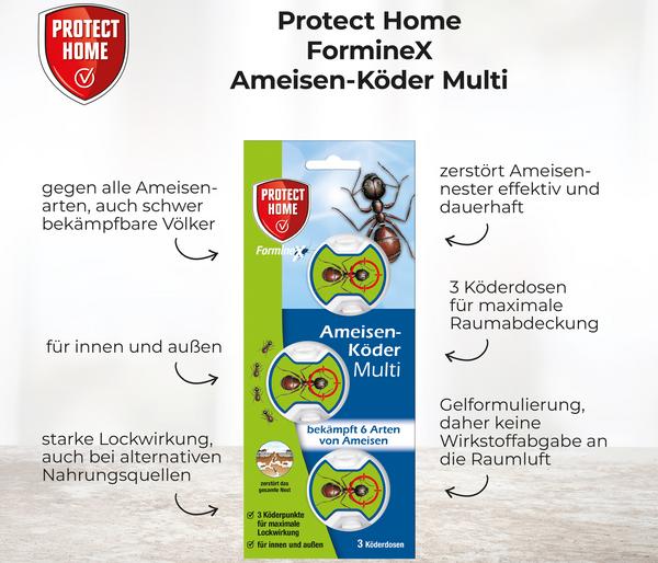 PROTECT HOME FormineX Ameisen-Köder Multi, 3