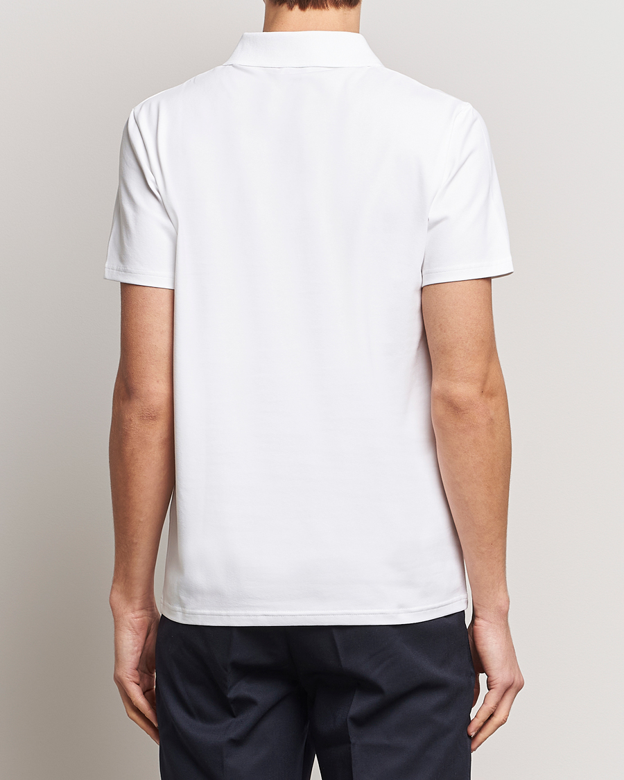 Filippa K Soft Lycra Polo Tee White