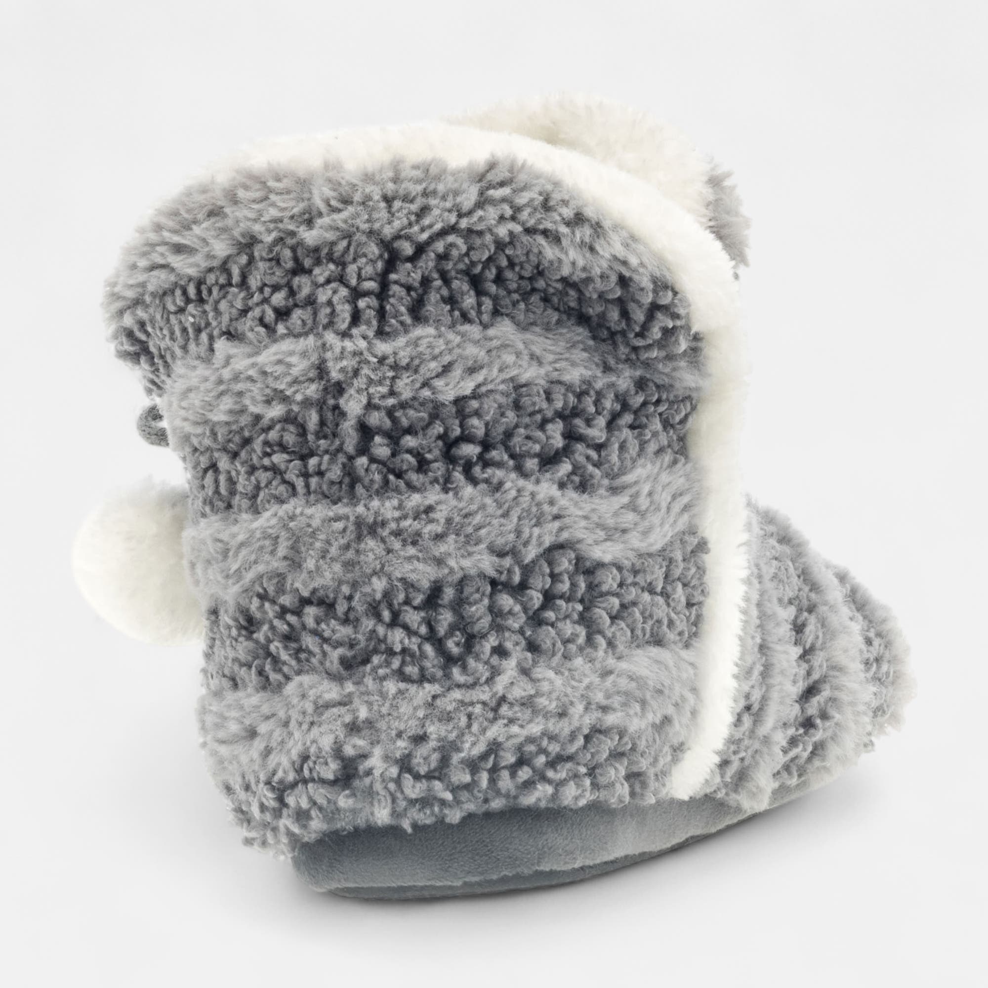 Pantoufles botillons Femme gris