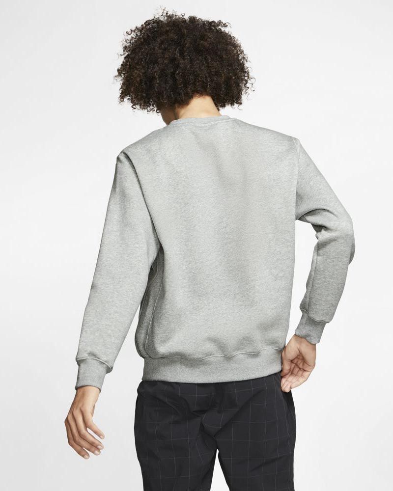 Sweat-shirt Nike Sportswear Club Fleece Gris pour homme