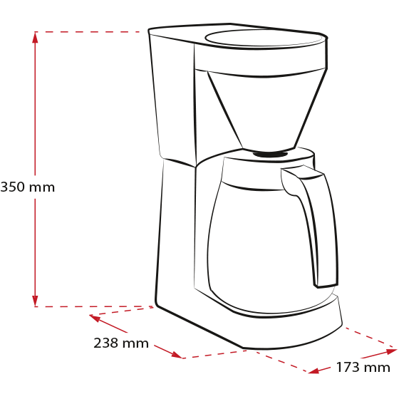 Easy Therm + extra Kanne|Filterkaffeemaschine