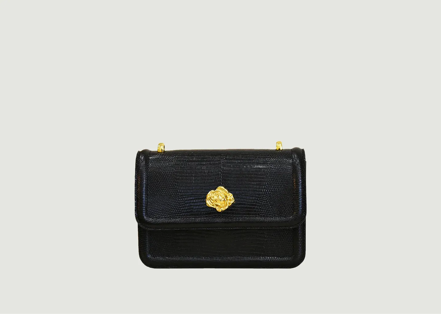 Sac en cuir lézard Rosie Fauvette