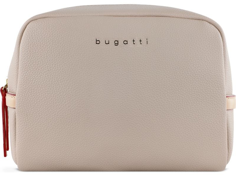 Bugatti Necessaire Ella 21 cm, Beige Kosmetiktasche