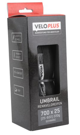 UMBRAIL Rennveloreifen  schwarz  700 X 25C