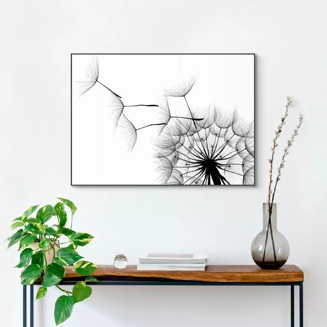 Wandbild 70 x 50 cm Dandelion