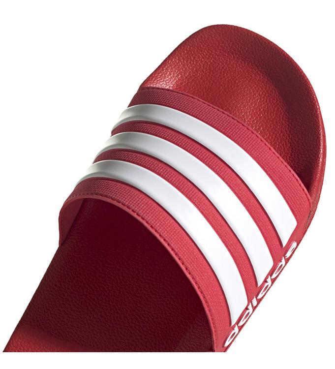 ADILETTE SHOWER,SCARLE/FTWWHT/SCARL SCARLE-FTWWHT-SCARLE