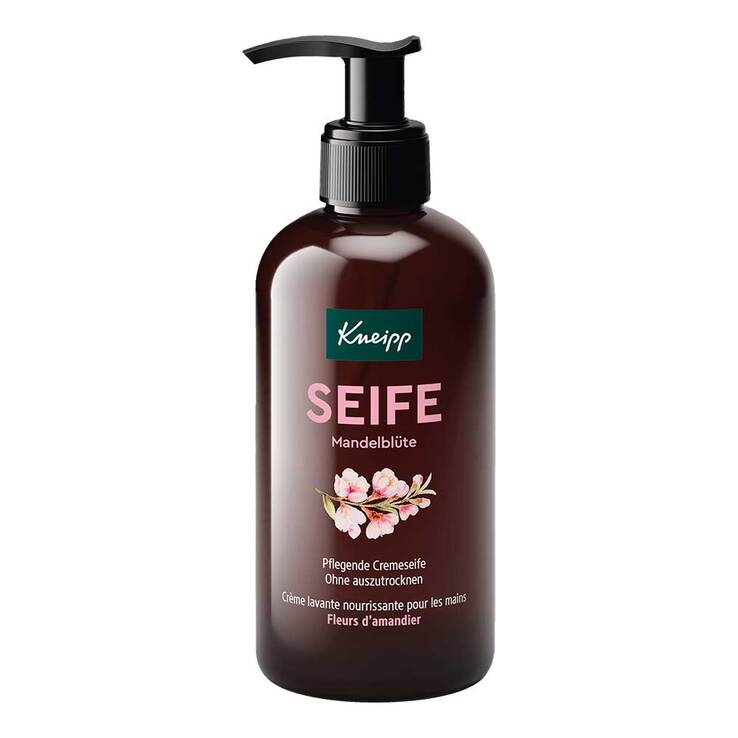 Kneipp Seife Mandelblüte pflegende Cremeseife, 250 ml