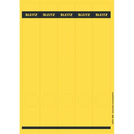 Leitz Rückenschild, lang schmal, gelb