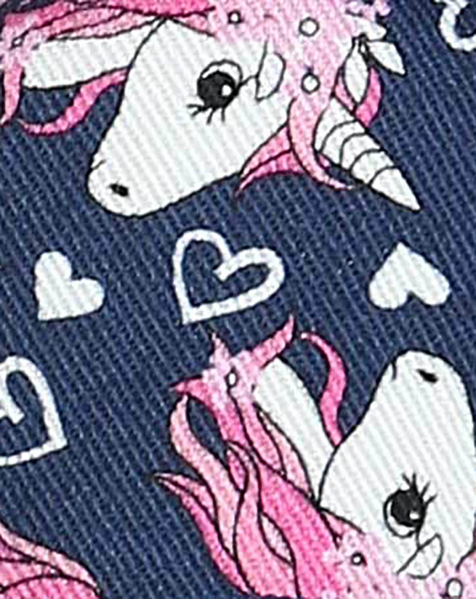 Klett-Hausschuhe UNICORNS in dunkelblau