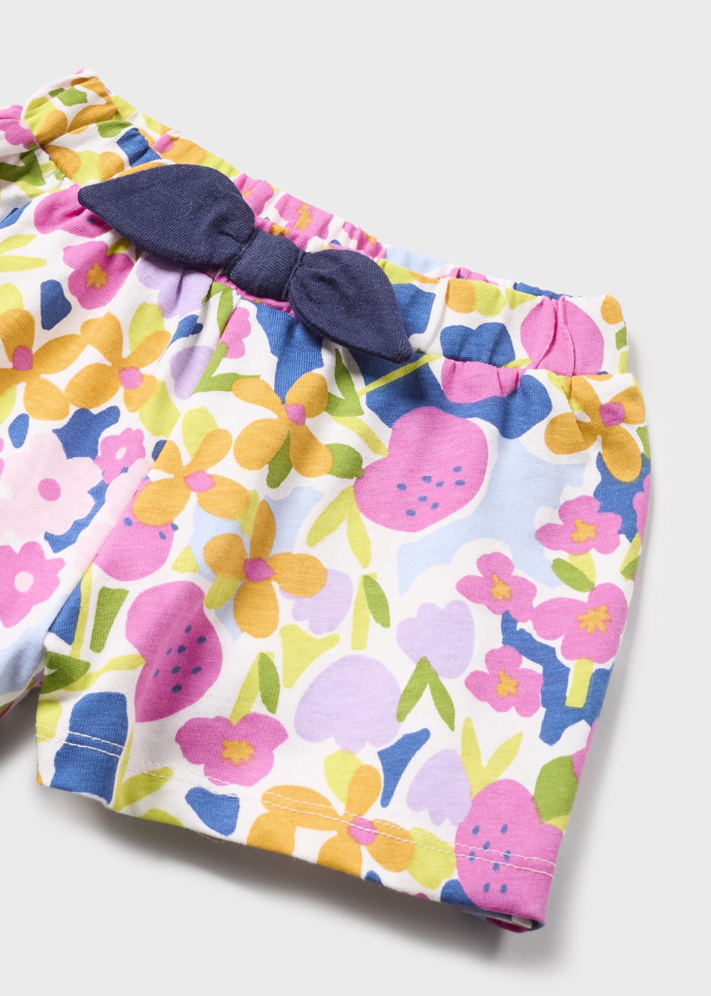 Conjunto de 2 shorts de bebê em algodão sustentável