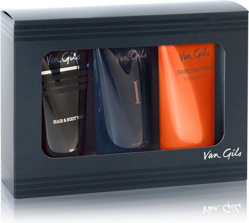 Van Gils Geschenkset Douchegels Van Gils I 150 ml, Basic Instinct 150 ml en Between Sheets 150 ml 1 set