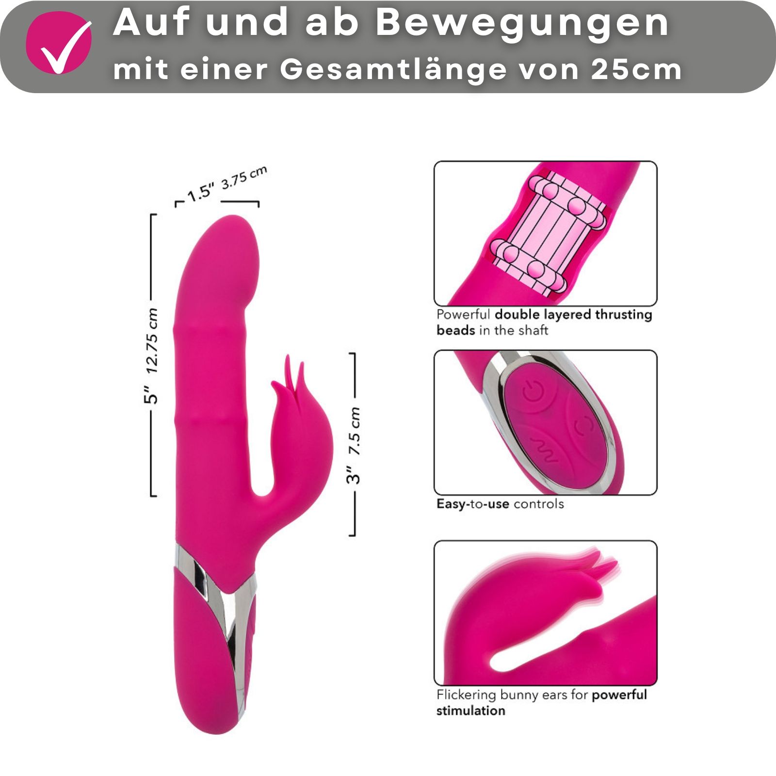 Lovelyness - Stoß Vibrator Enchanted Embrace