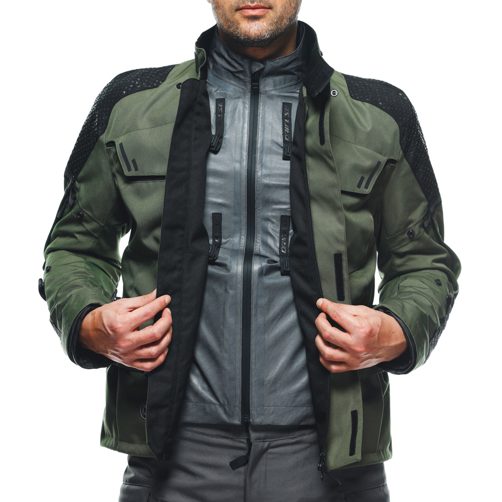 Dainese - Veste Ladakh 3L D-Dry® Kaki / Noir
