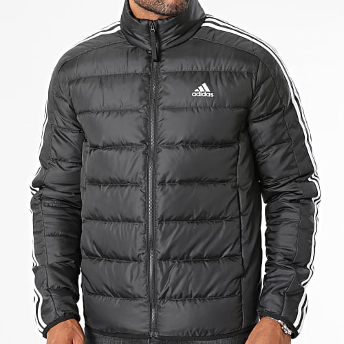 Doudoune A Bandes Essential 3 Stripes HZ4431 Noir