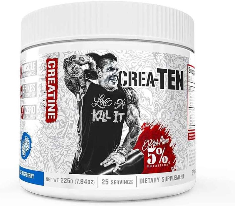 5% Nutrition - CREA-TEN - Sportdrank - Creatine Mix - 10 Soorten