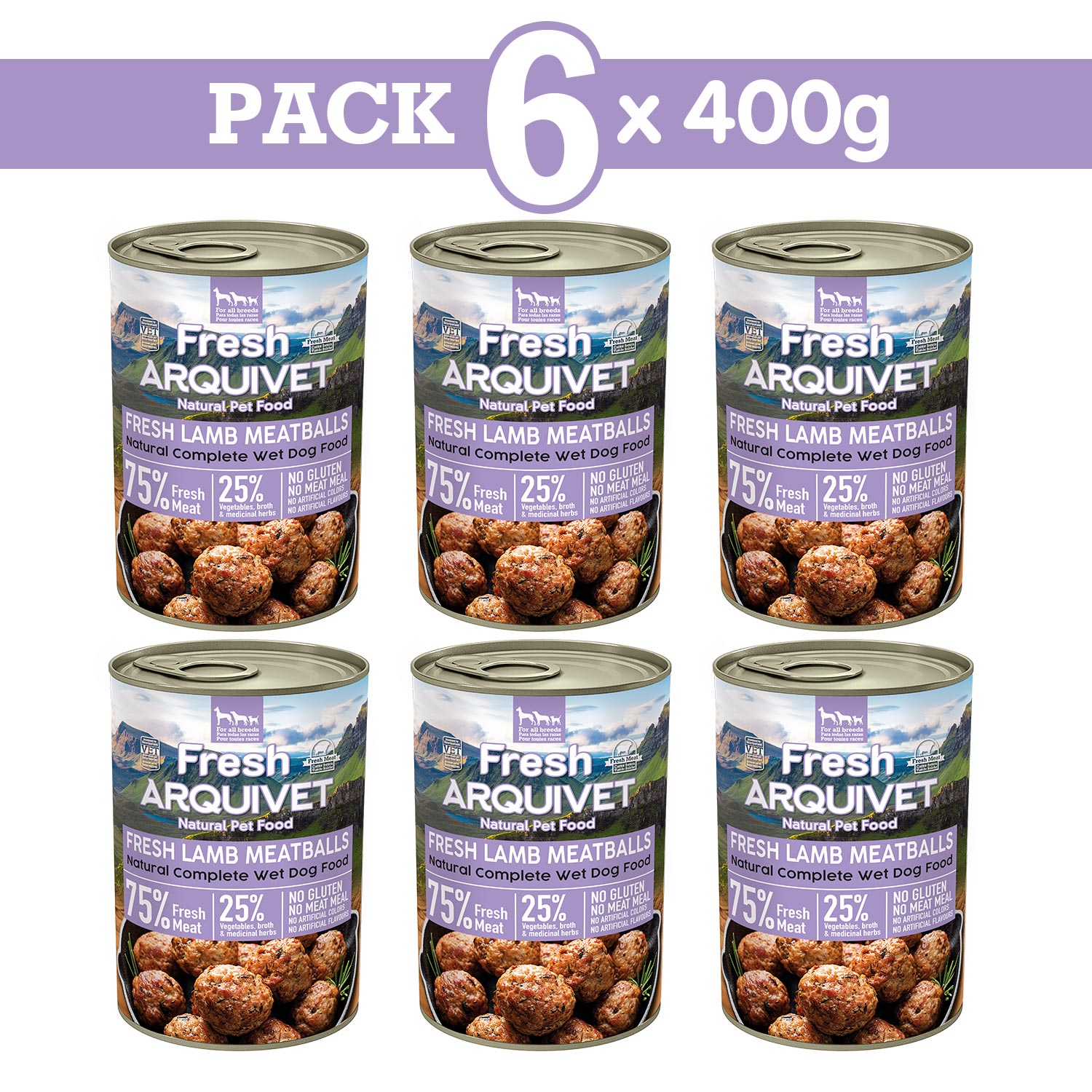 Almôndegas frescas de cordeiro - Almôndegas com cordeiro, cenoura e batata-doce - 400g