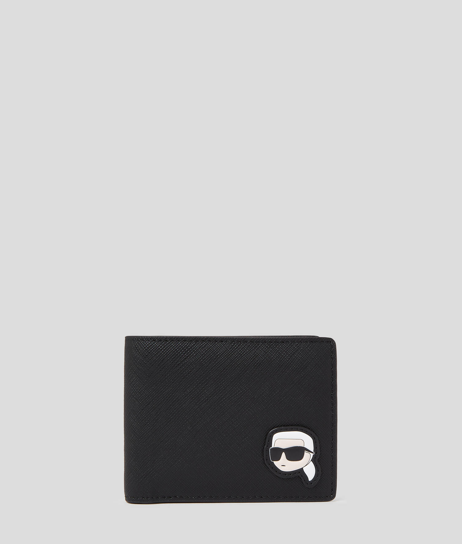 PORTEFEUILLE À DEUX VOLETS IKON KORE - Noir