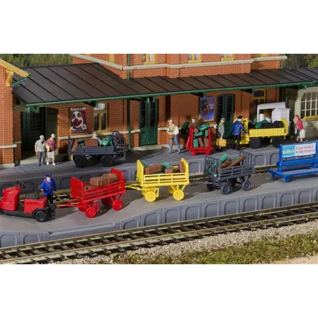 Kibri Deko-Set Gepäckwagen