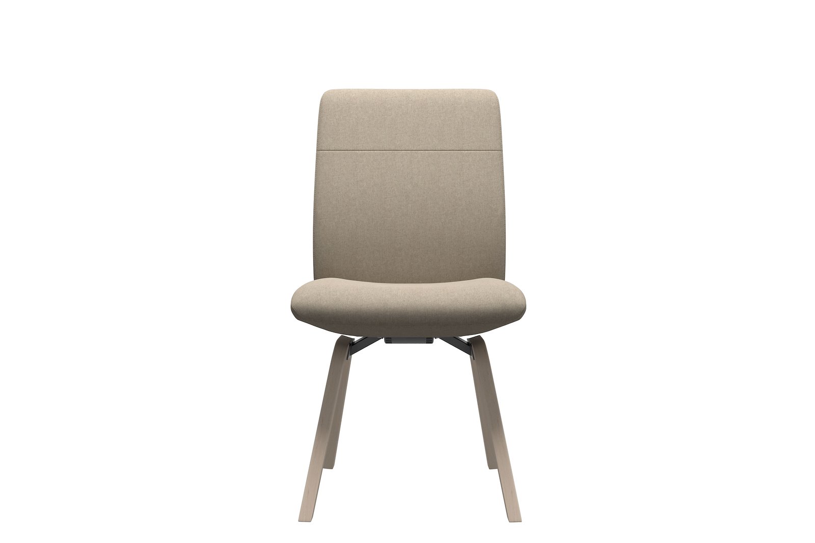 Chilli spisestol Tekstil Calido - Light Beige - Whitewash
