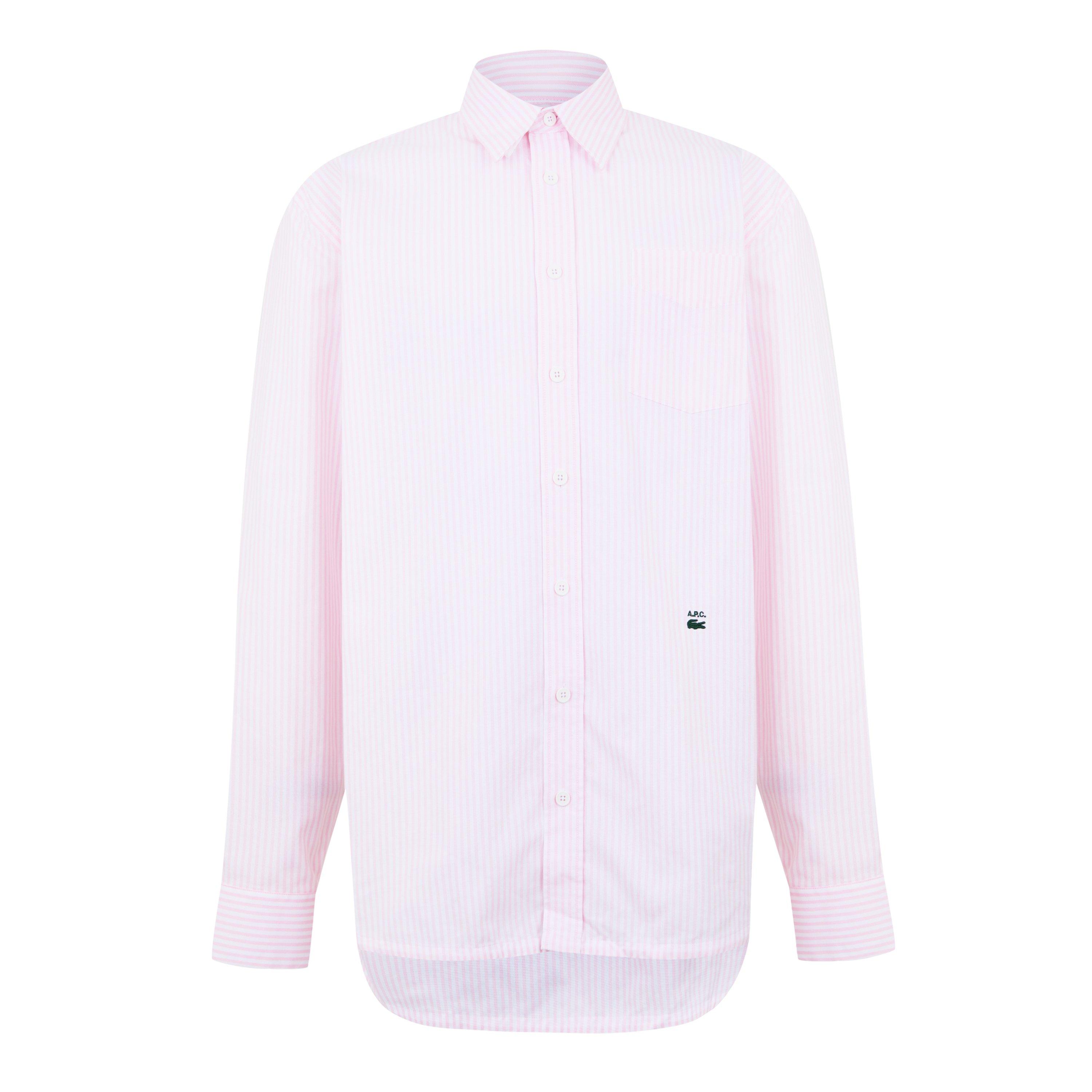 Lacoste A.P.C. Striped Cotton Shirt
