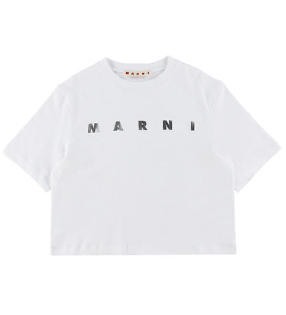 Marni T-Shirt - Kurz - Weiß