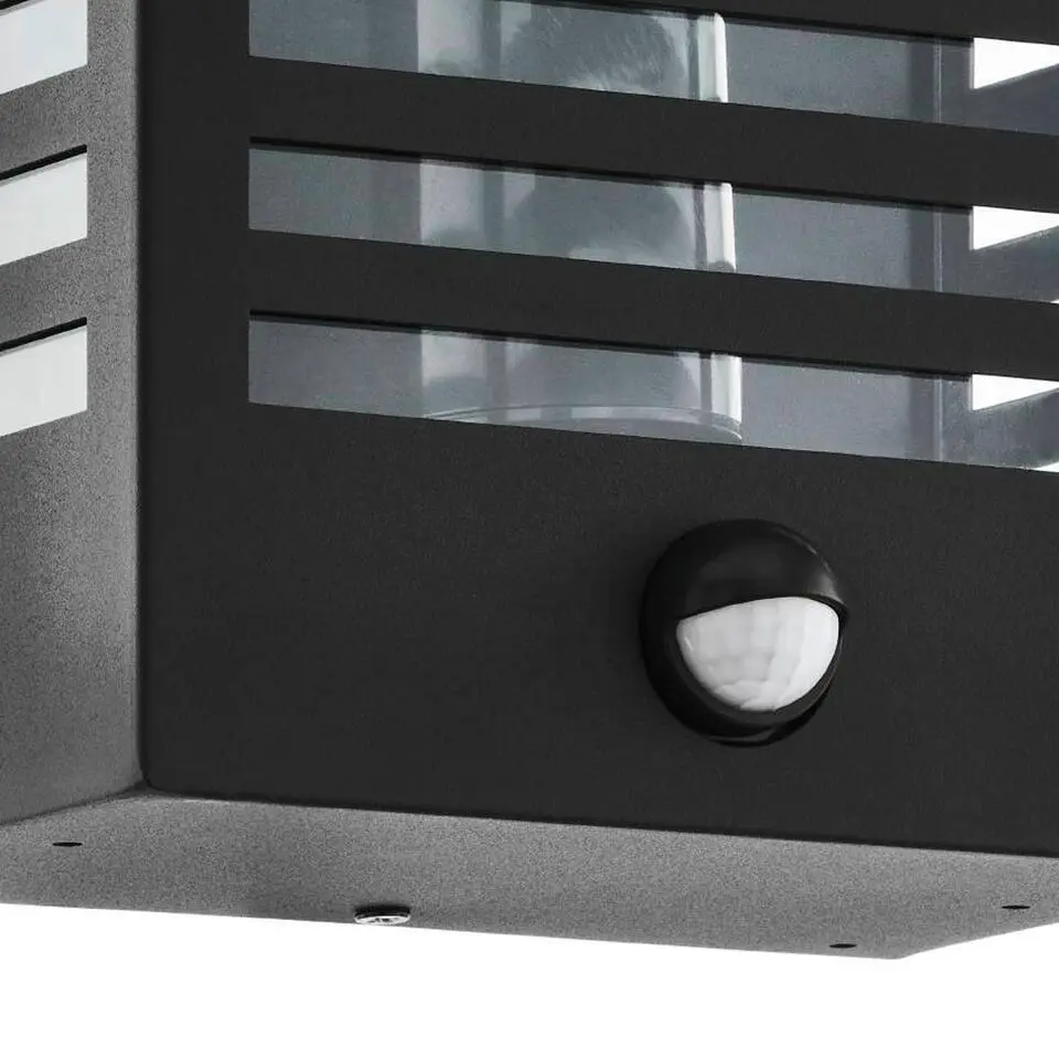 EGLOAlamonte3WandlampBuiten-E27-29,5cm-Sensor-Zwart