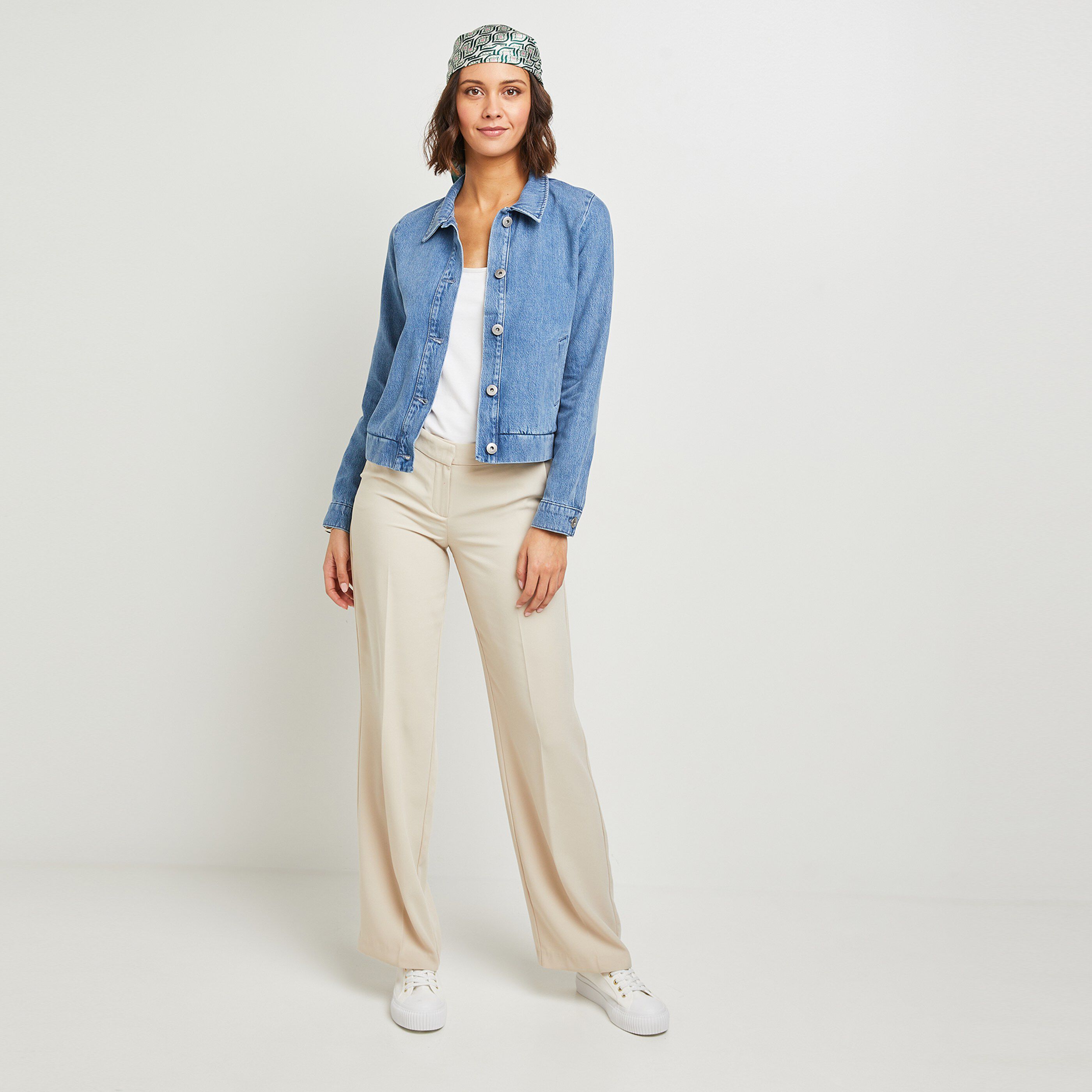 Veste en jean femme - LIGHT STONE