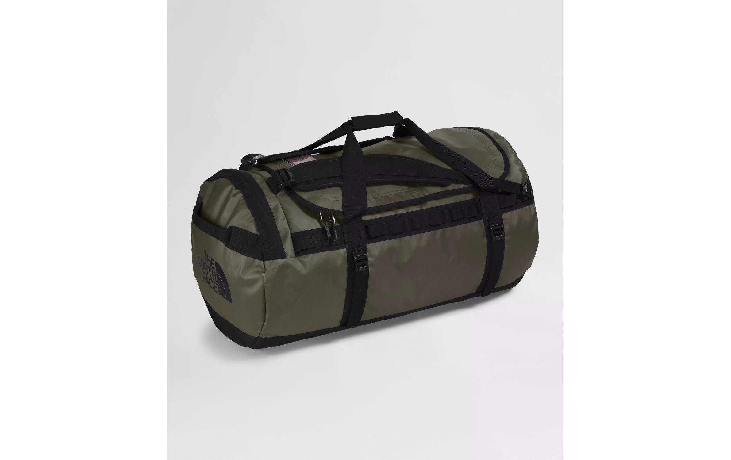 Duffle Bag Base Camp L 95 l, Taupe Grün/Schwarz<br>Duffel-Tasche