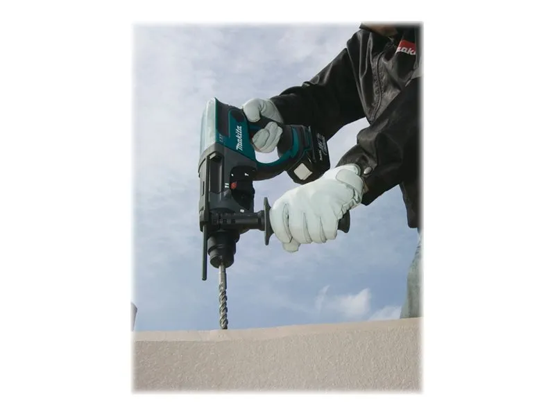 Makita DHR202ZJ - Roterende hammer - ledningfri - 3 tilstande - SDS-plus - 2 Joule - intet batteri - 18 V
