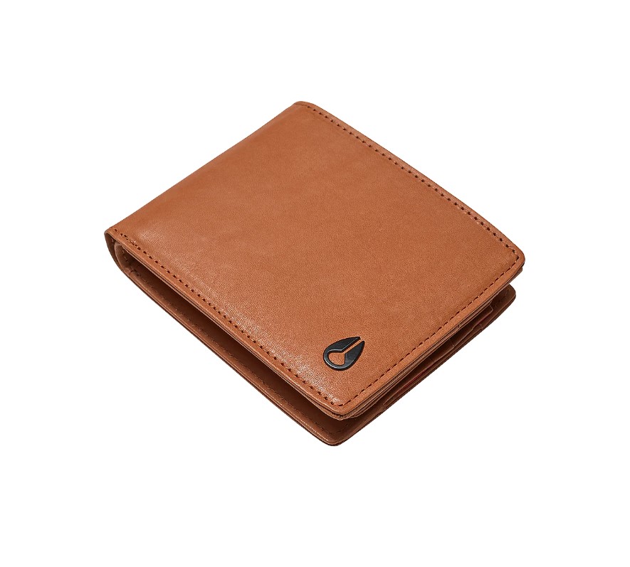 Nixon Pass Leather Coin Wallet Black