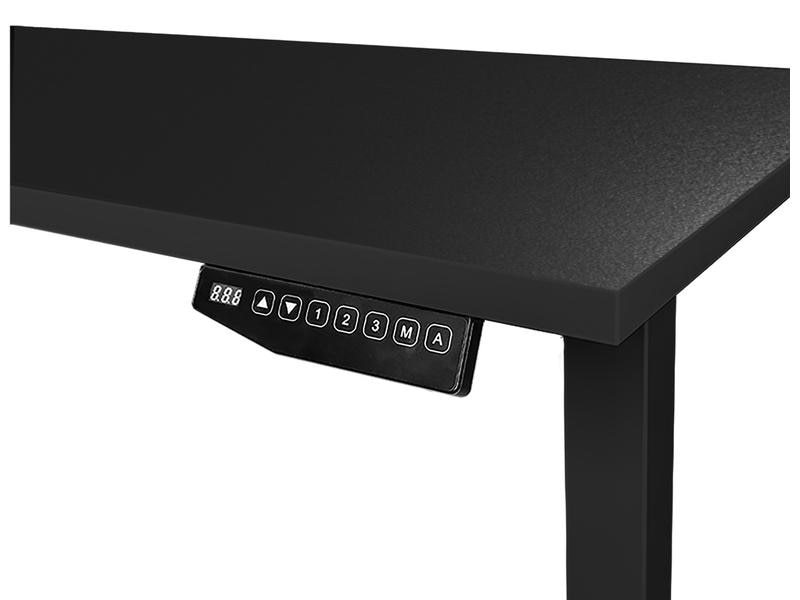 Contini Stehtisch 1.8 x 0.8 m, Schwarz Elektrisch höhenverstellbarer Tisch
