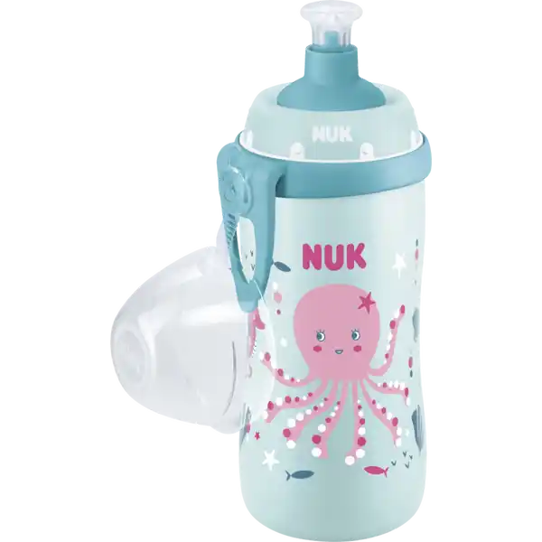 Junior Cup mit Push-Pull Tülle und Chamäleon Effekt 300 ml, Rosa / Hellrosa