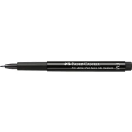 Faber-Castell Tuschestift Pitt Artist Pen Fude M Farbe 199 schwarz