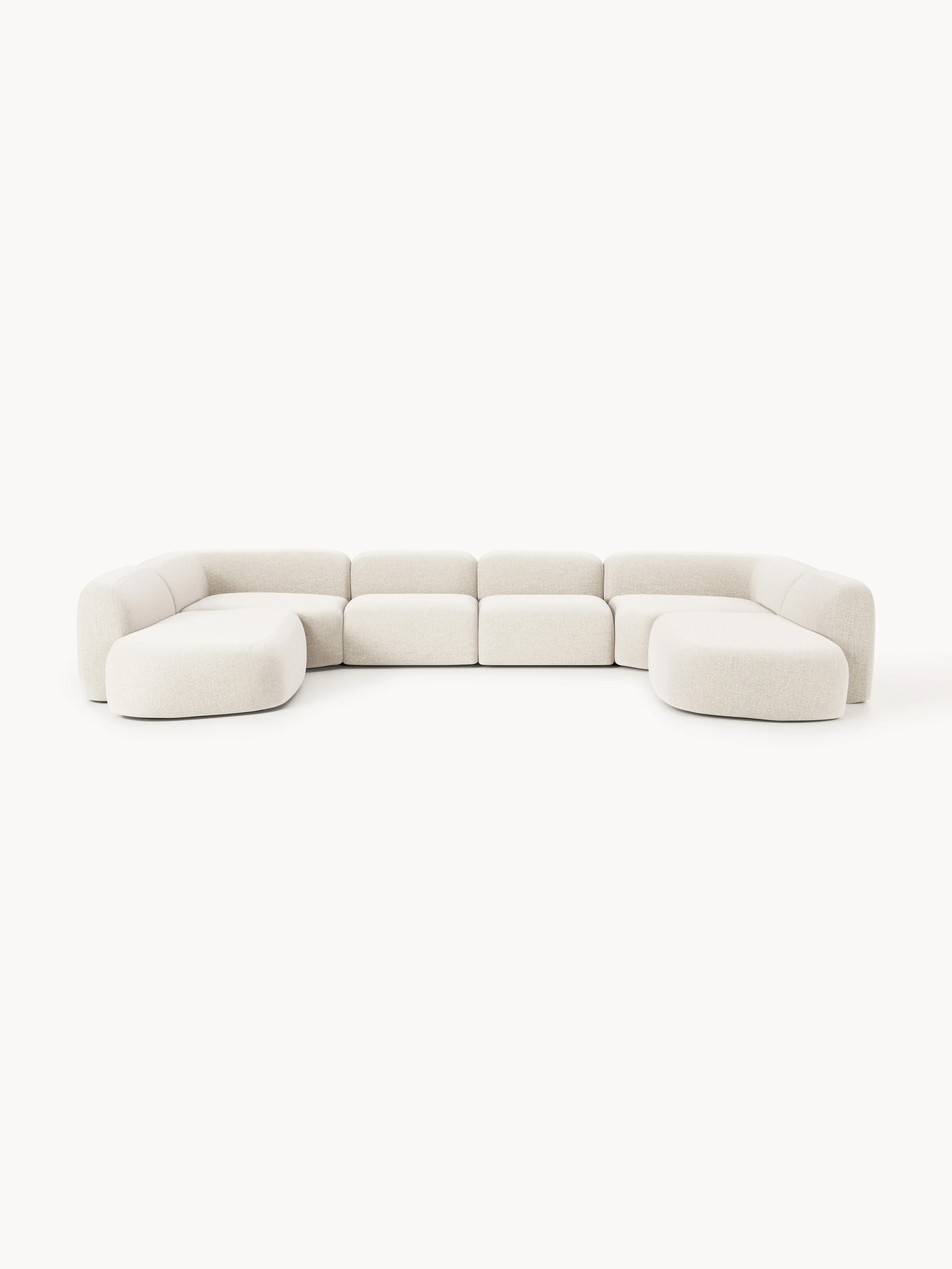 Modulaire bouclé XL bank Wolke