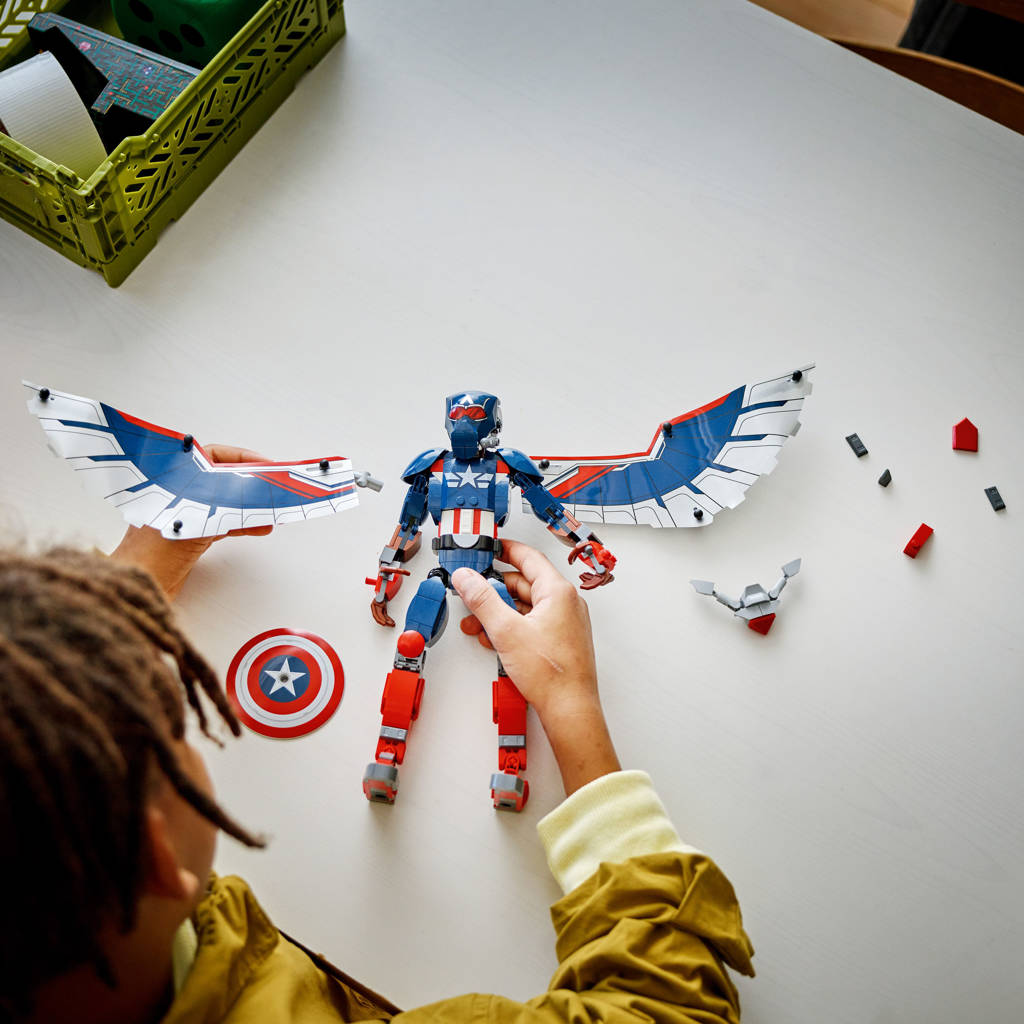 Marvel Nieuwe Captain America bouwfiguur 76296