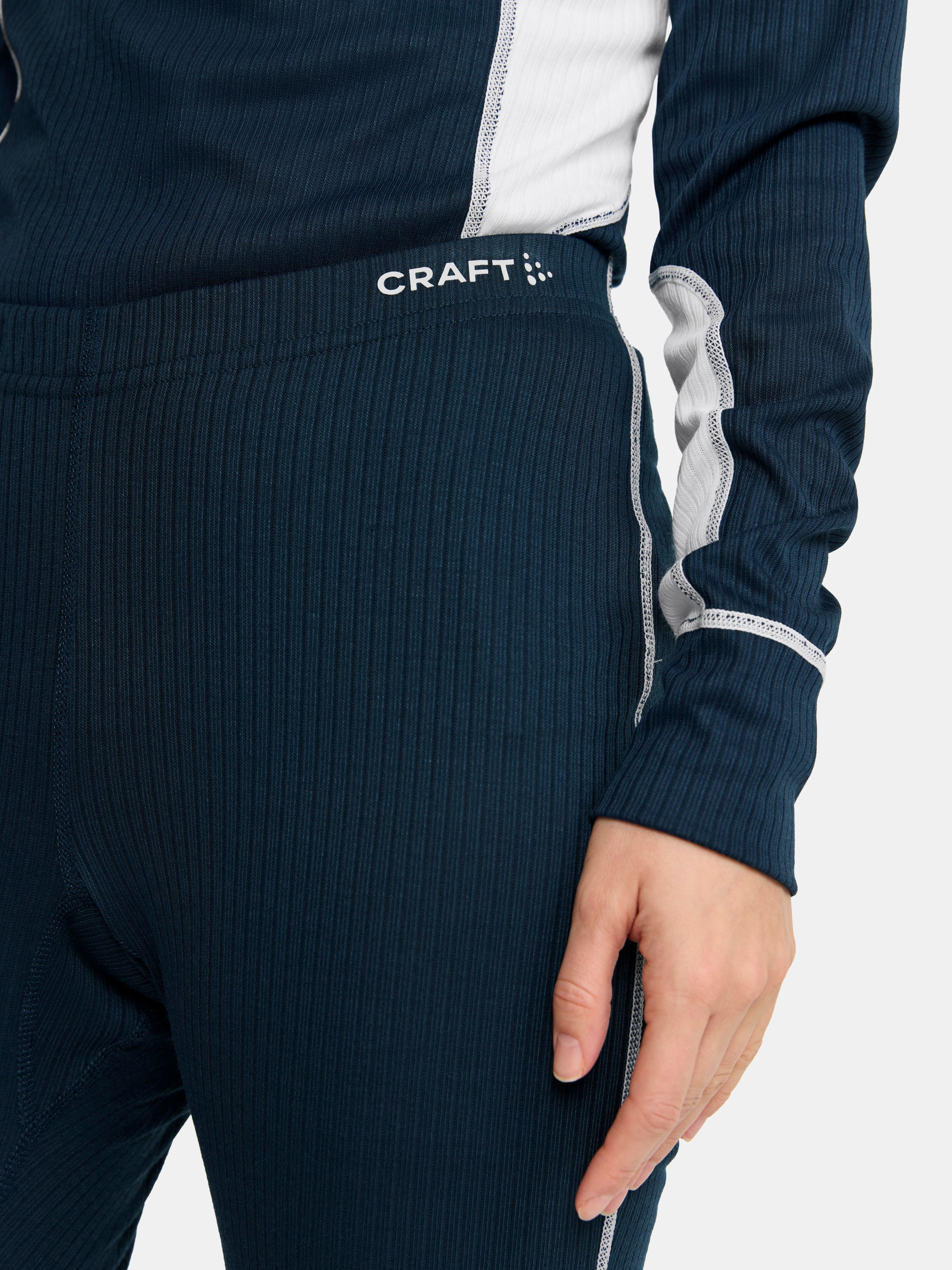 Craft Nor Baselayer Set Womens Blaze/White