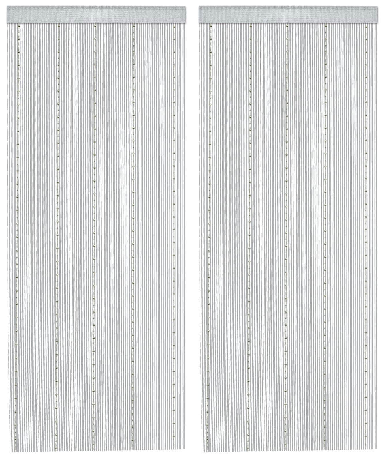 2er Set - Fadenstore Grau