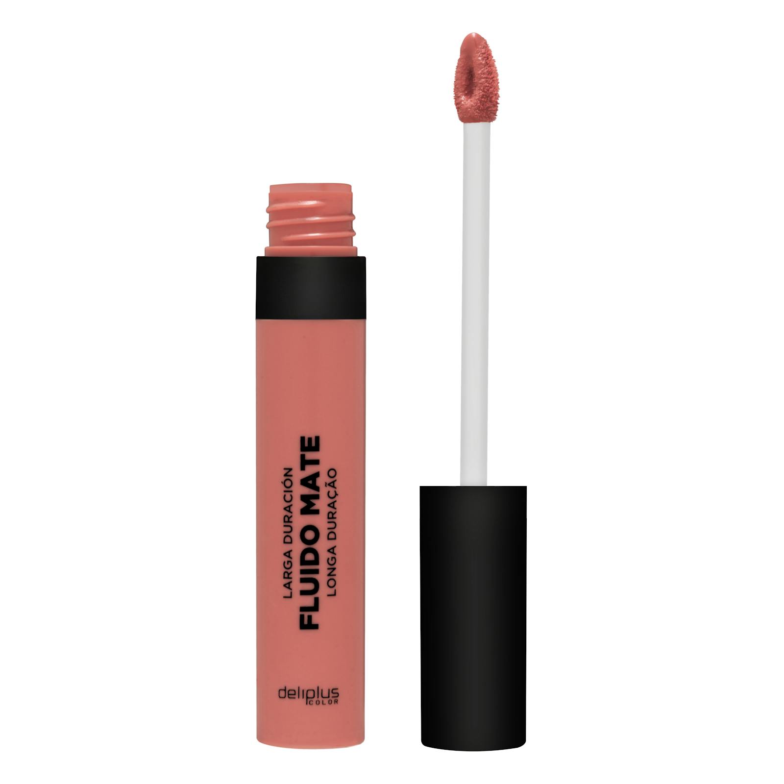 Rouge à lèvres fluide mat Deliplus 02 rose nude