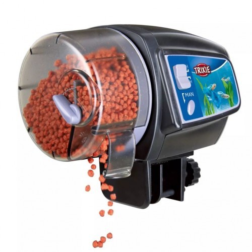 Dispensador automático de ração para peixes