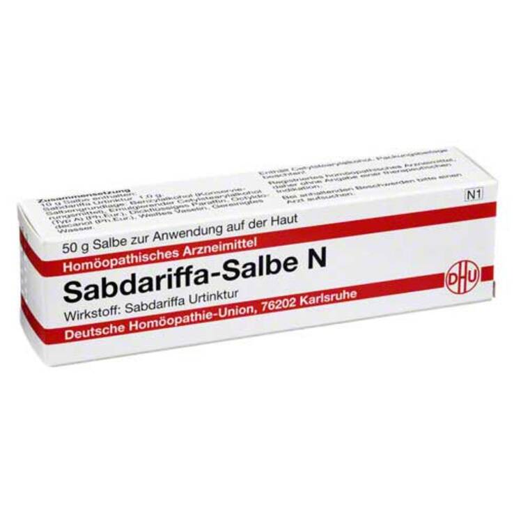 DHU Sabdariffa Salbe N, 50 g