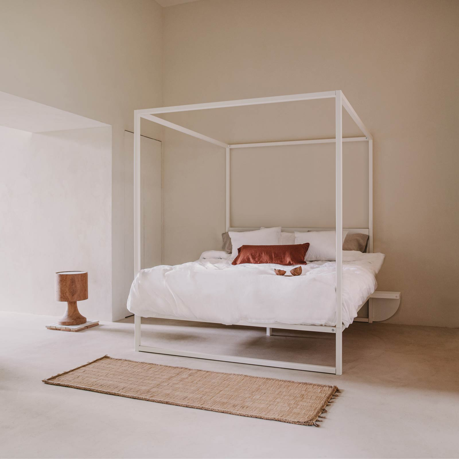 Nachtplankjes voor bedframe °01 en °02 (set van 2) White