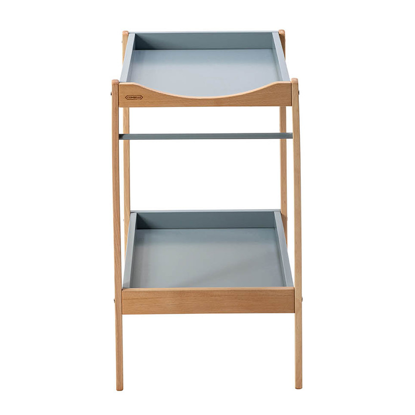 Table à langer Margot hybride bleu gris