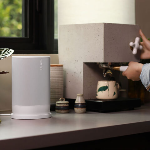 Sonos Move 2 – slimme draadloze luidspreker met accu en multiroom Wit