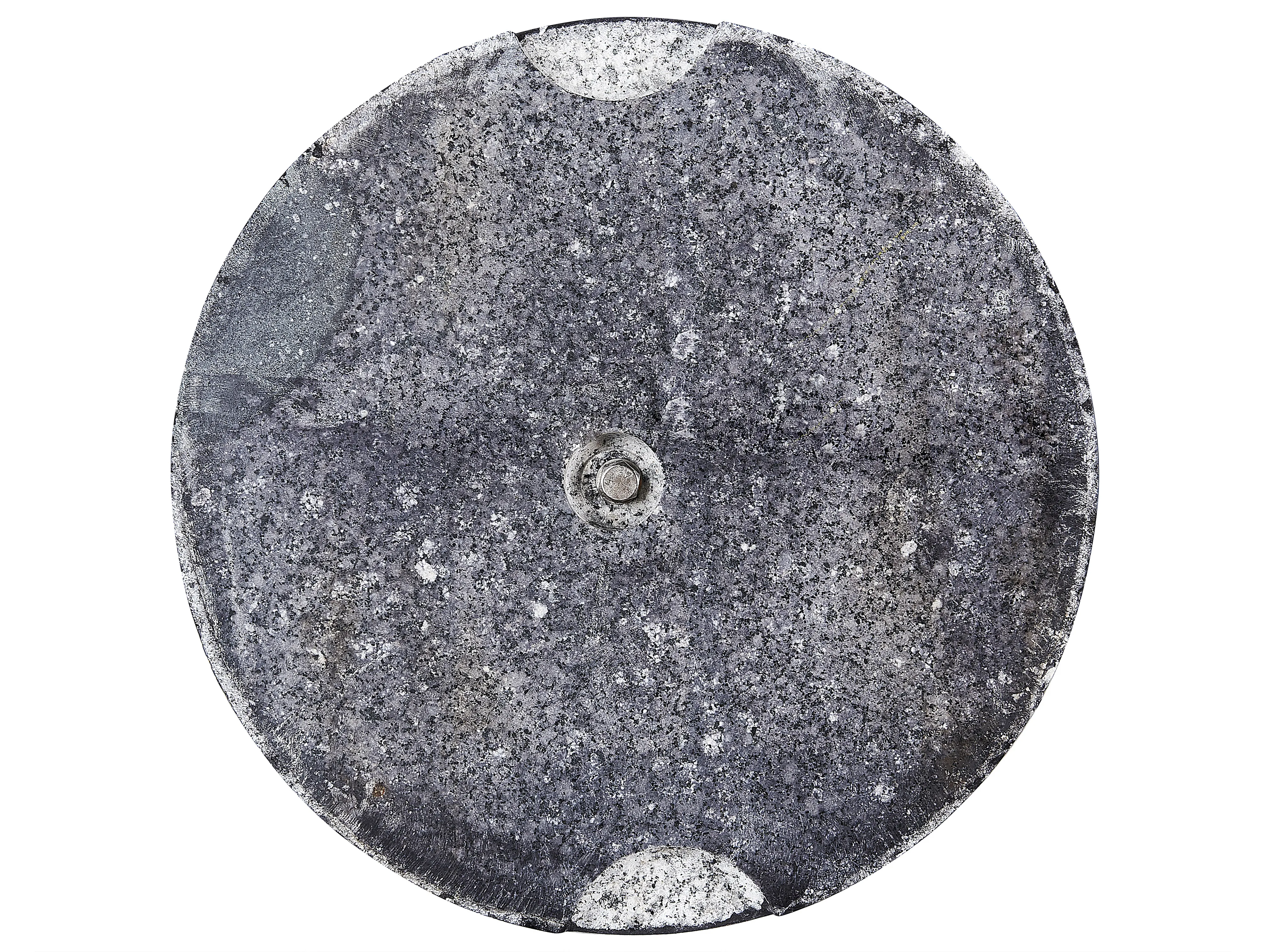 Parasolvoet CEGGIA Zwart Rond 25 kg