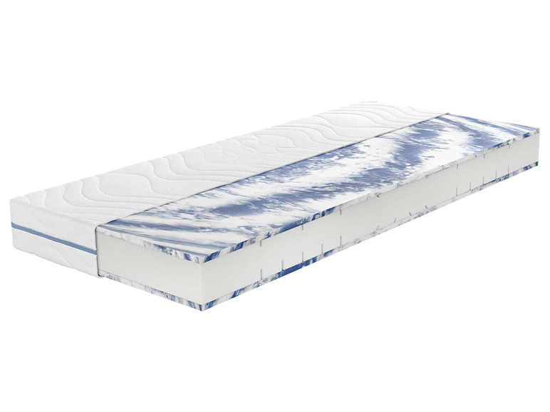 Omkeerbaar 7-zones gelschuimmatras 90 x 200 cm