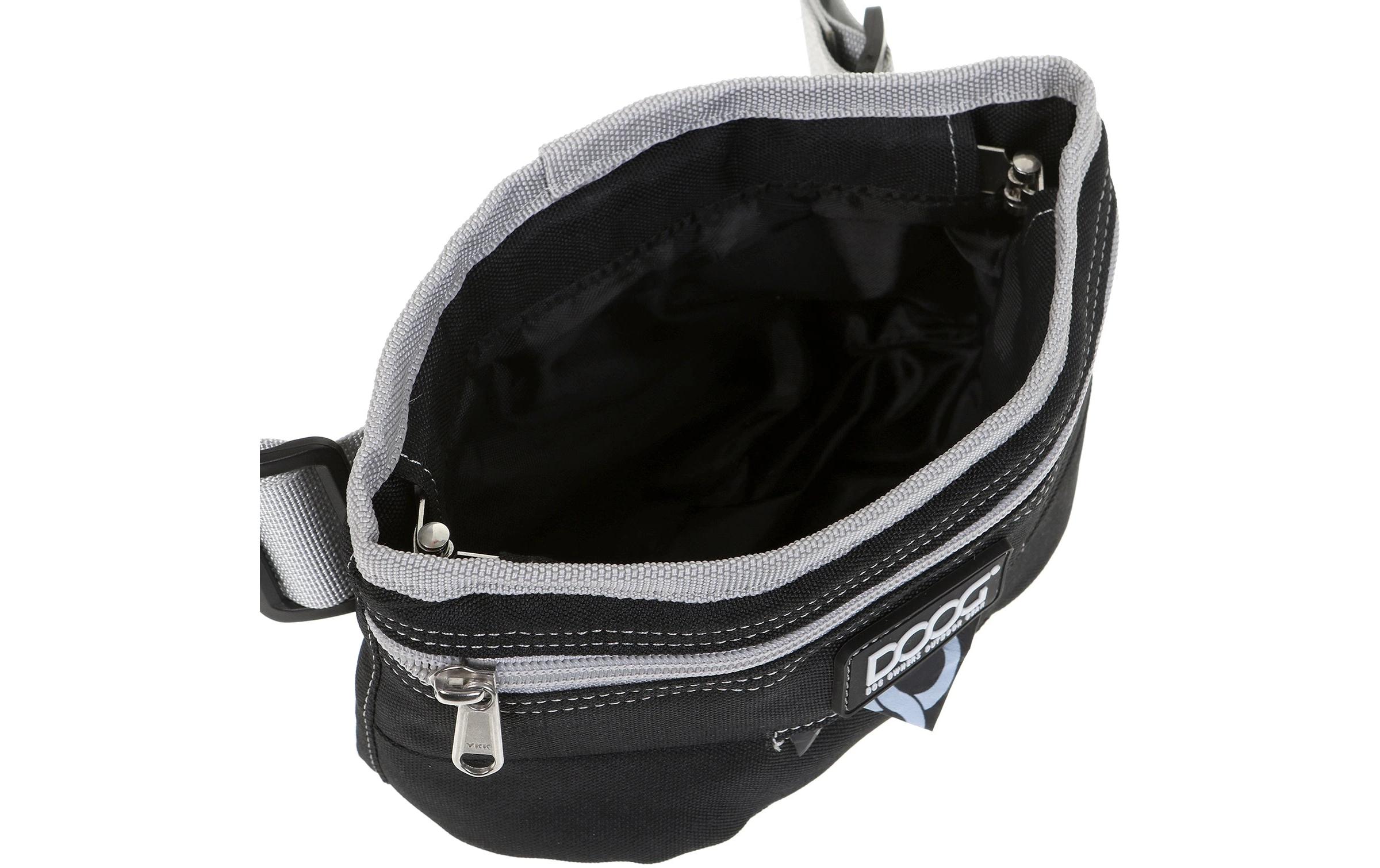 Treat Pouch L Schwarz / GrauHochwertiger Leckerlibeutel mit herausnehmbarem Innenfutter