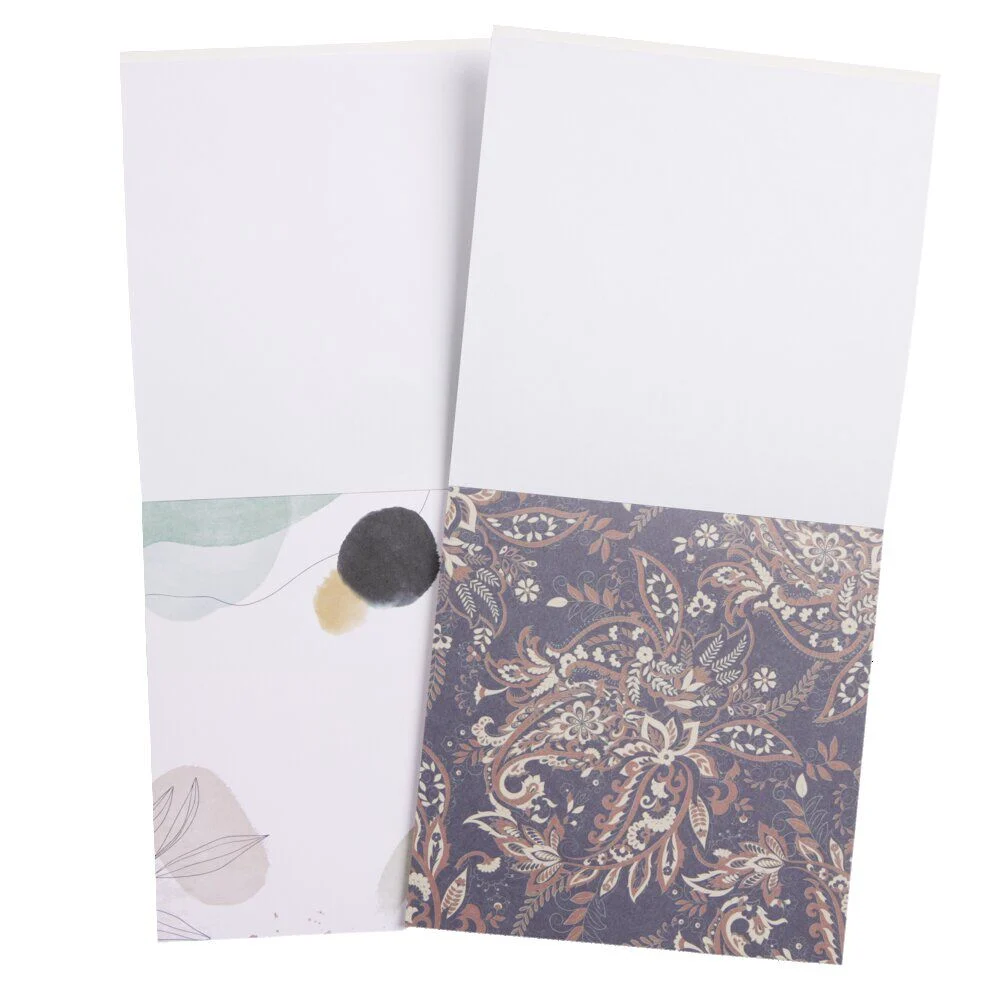 Feuilles de papier créatif 8 designs 24 pages L15x15cm