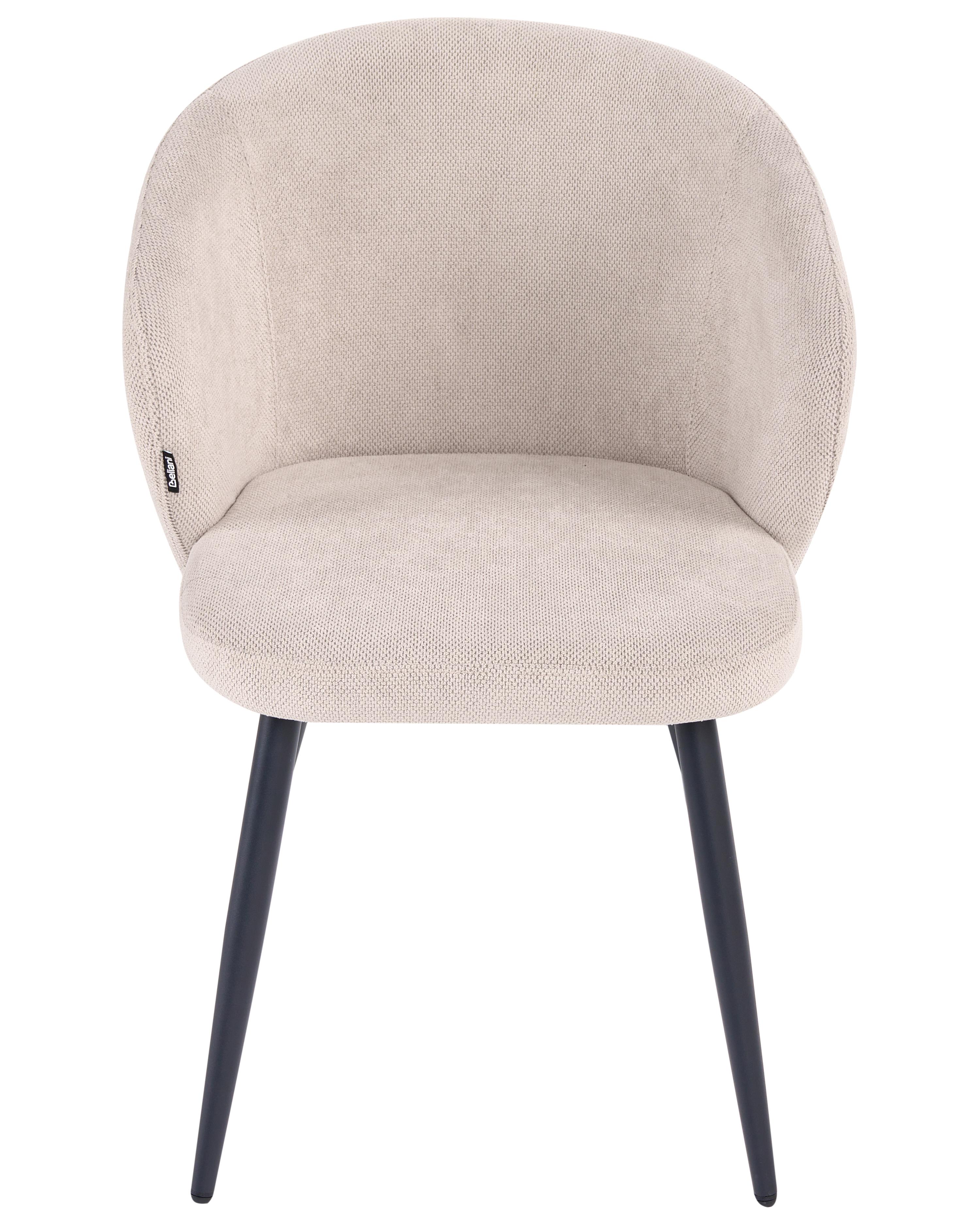 Set van 2 eetkamerstoelen MOUNDVILLE Stof Taupe