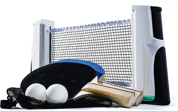 Bordtennissett med justerbart nett | Passer til alle bord