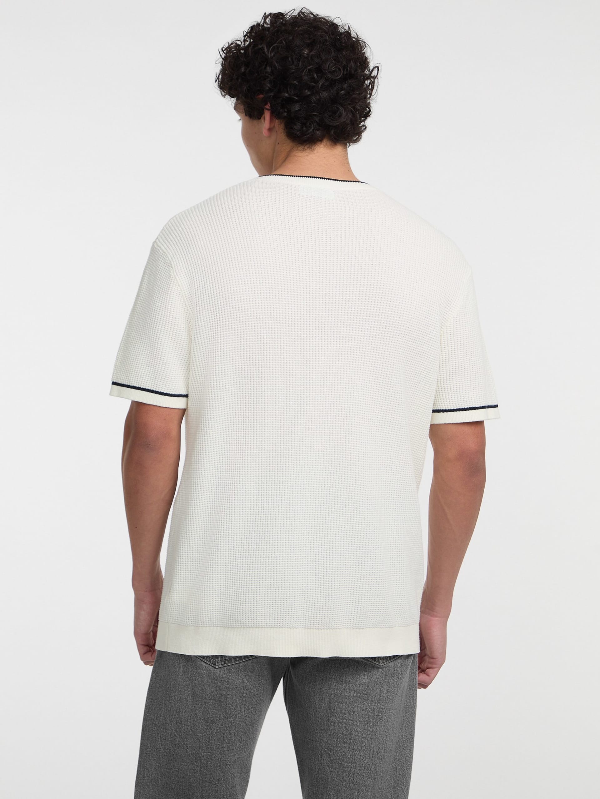 Camiseta de gola redonda